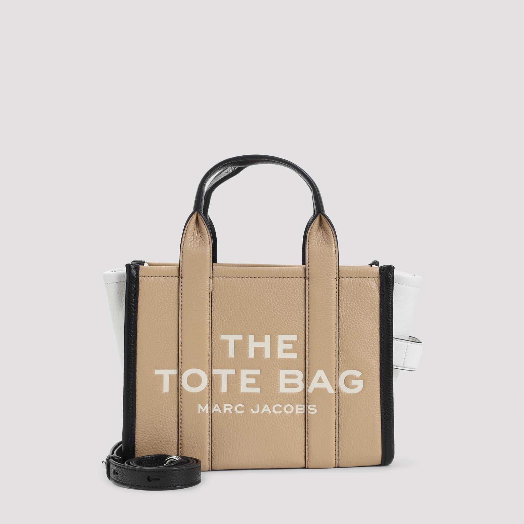 marc jacobs the small tote bag nude & neutrals cow leather - women