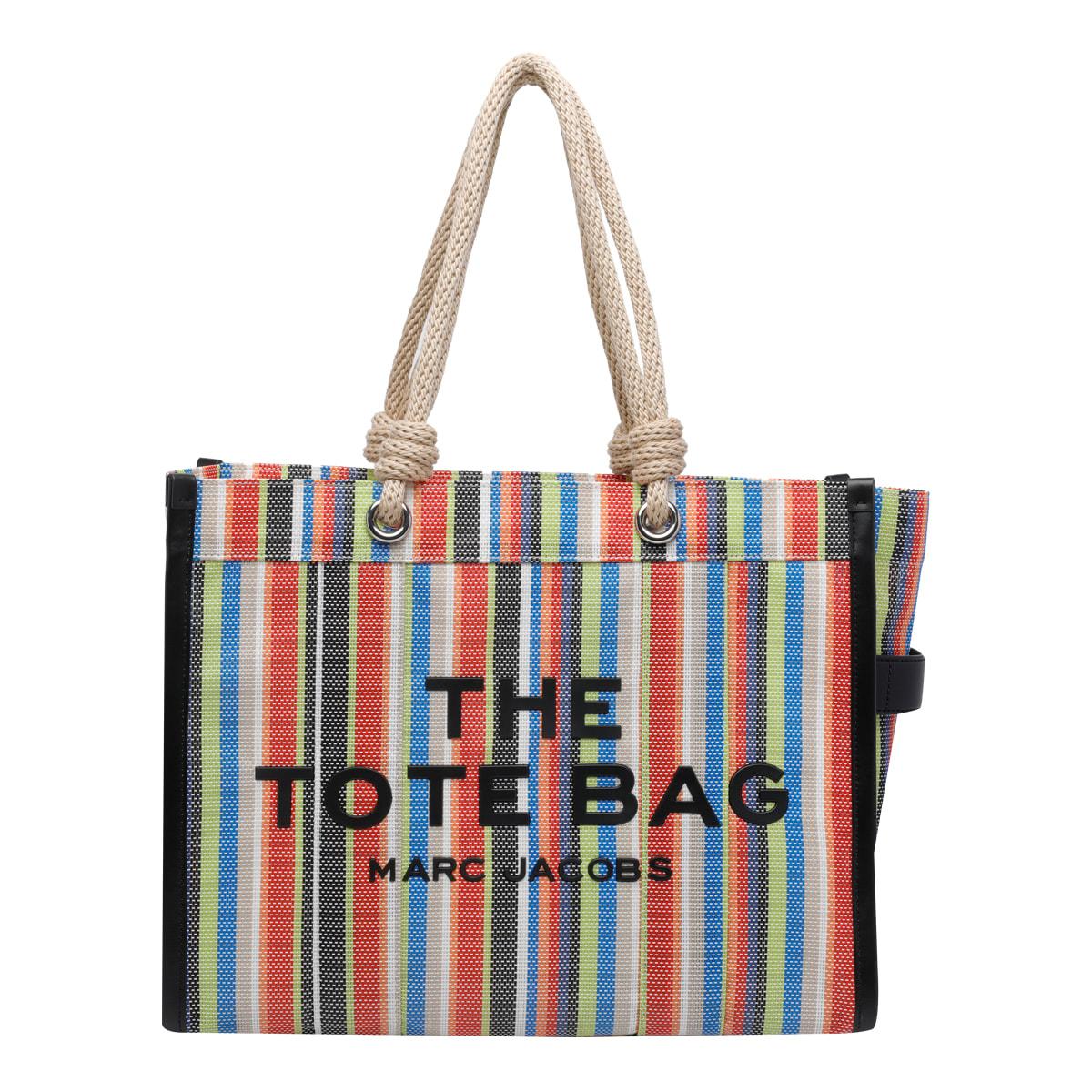 marc jacobs the stripe mesh large tote bag