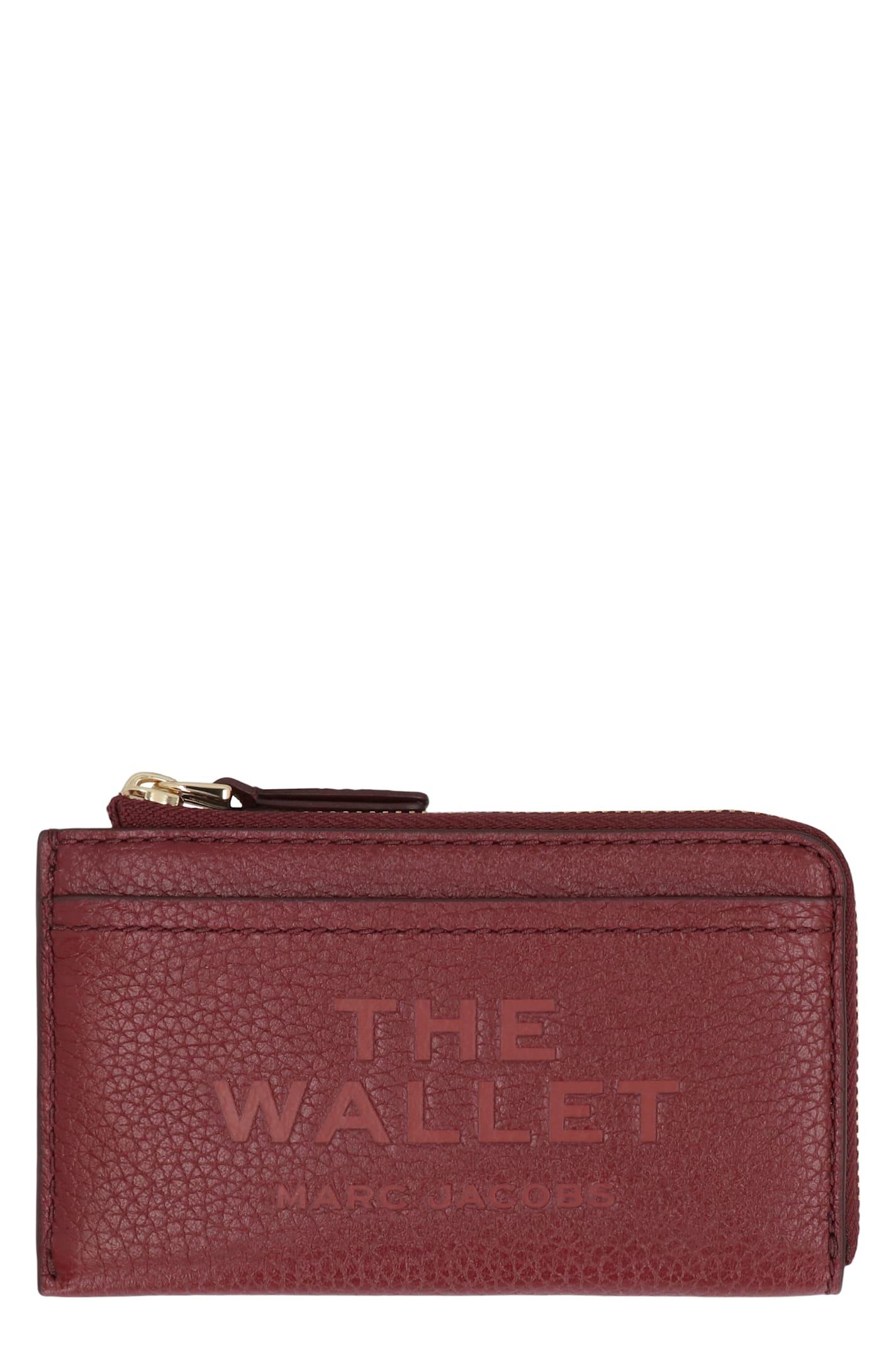 marc jacobs the top zip multi wallet leather