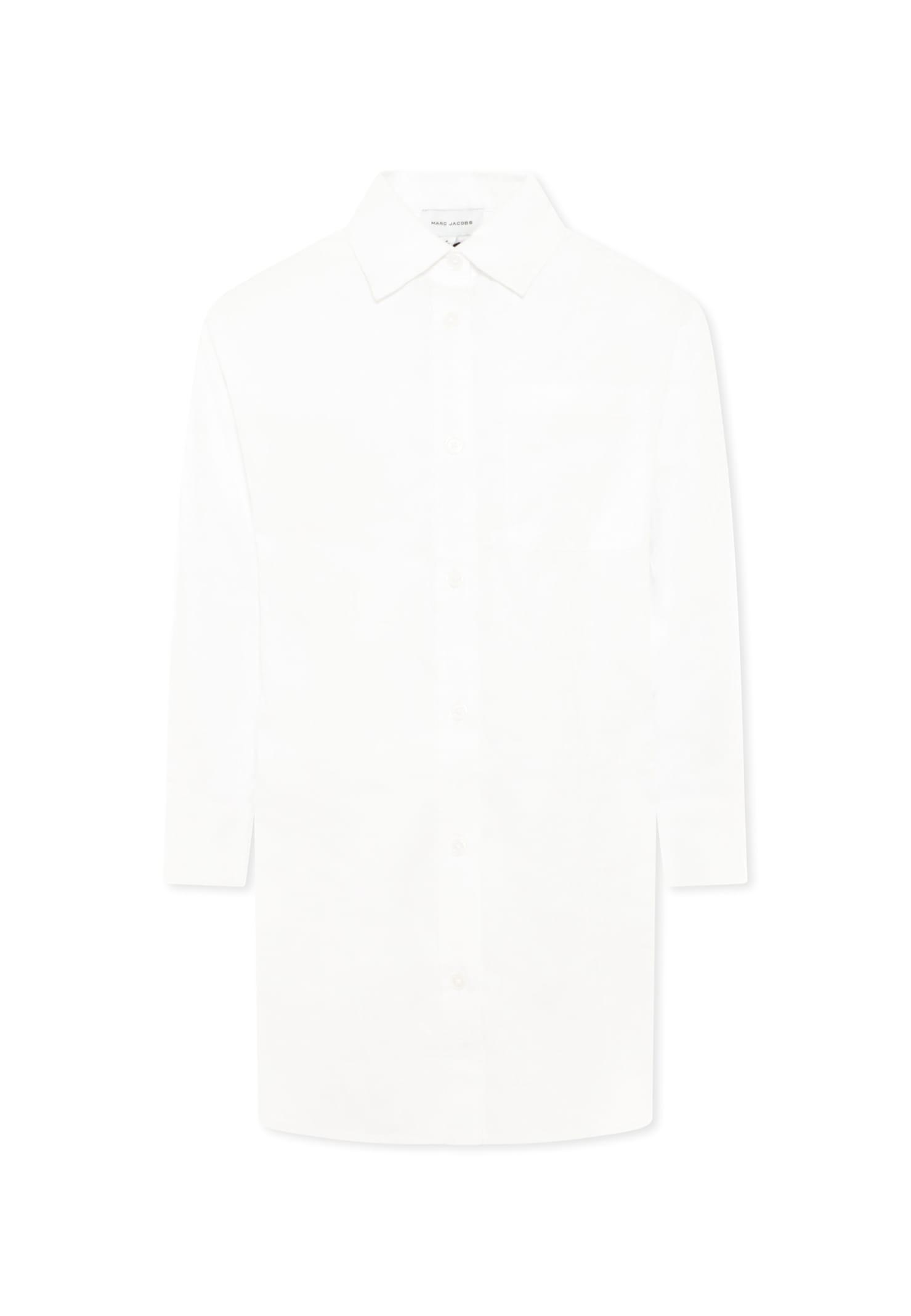 marc jacobs white dress for girl