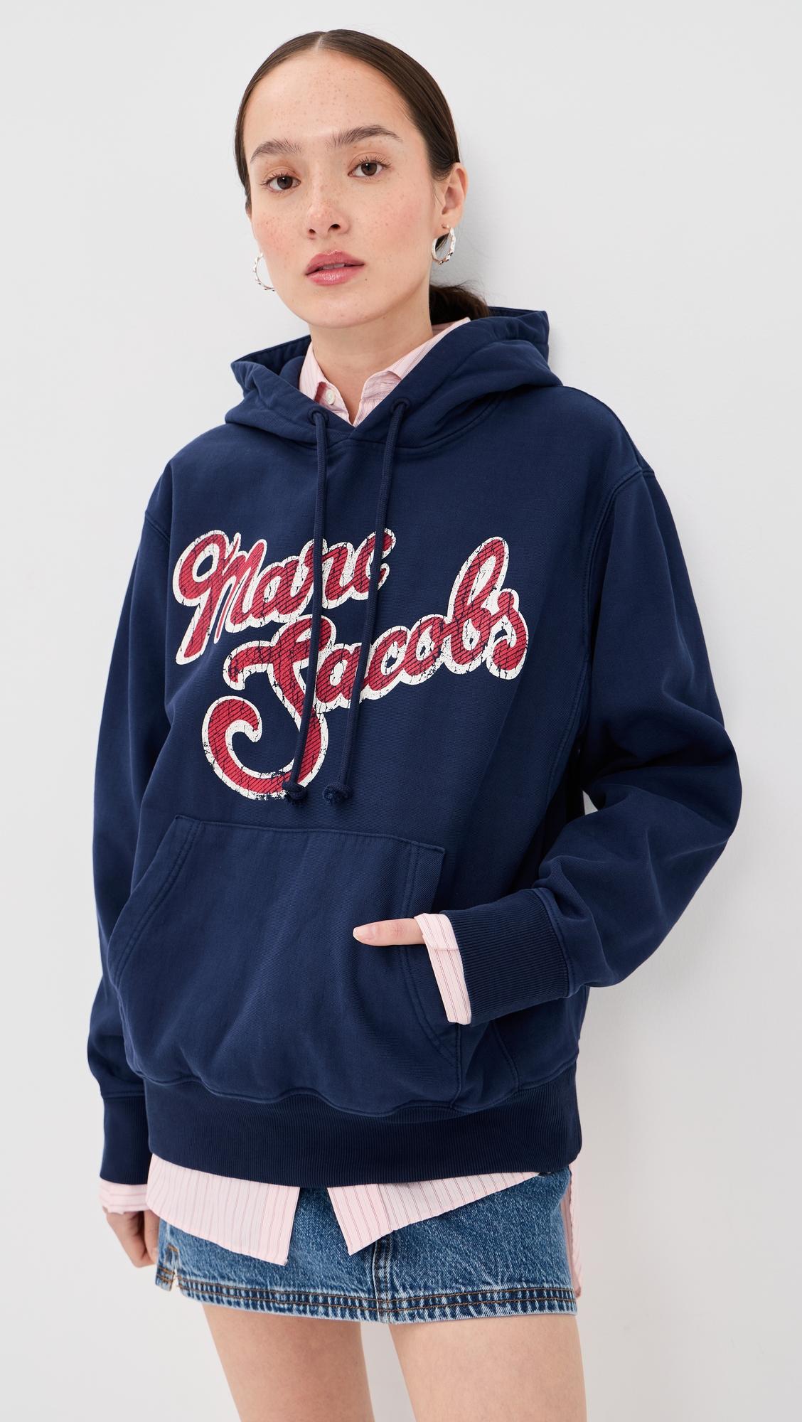 marc logo hoodie