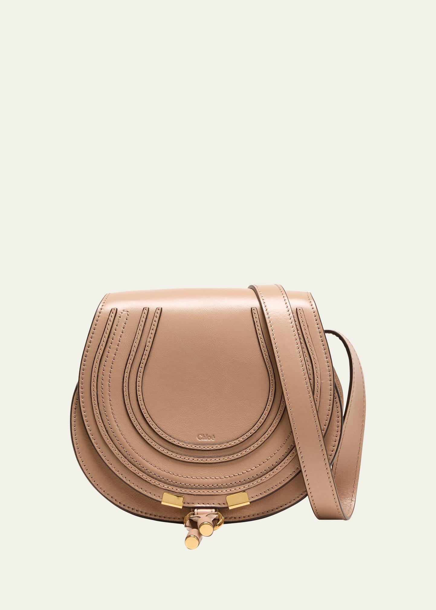 marcie small crossbody bag in shiny calfskin