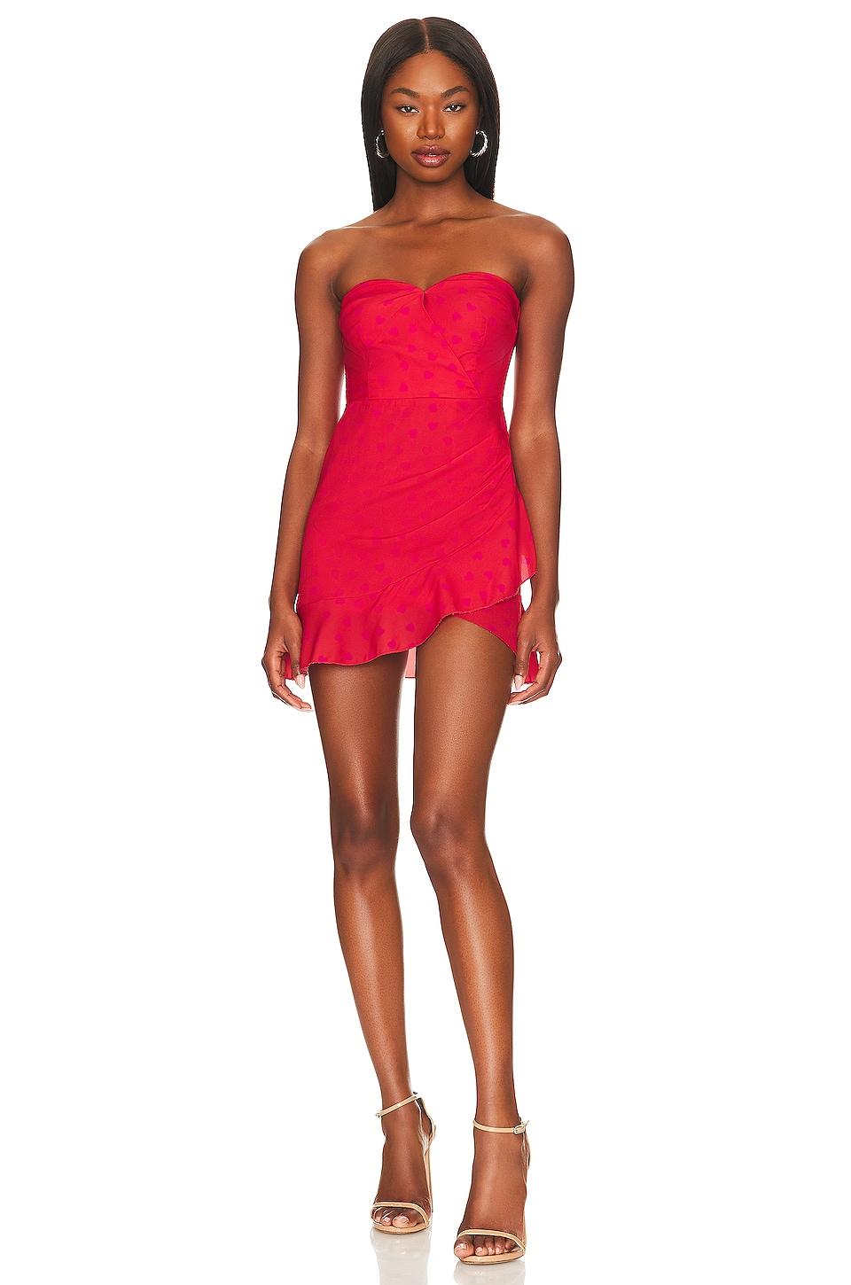marcine strapless dress