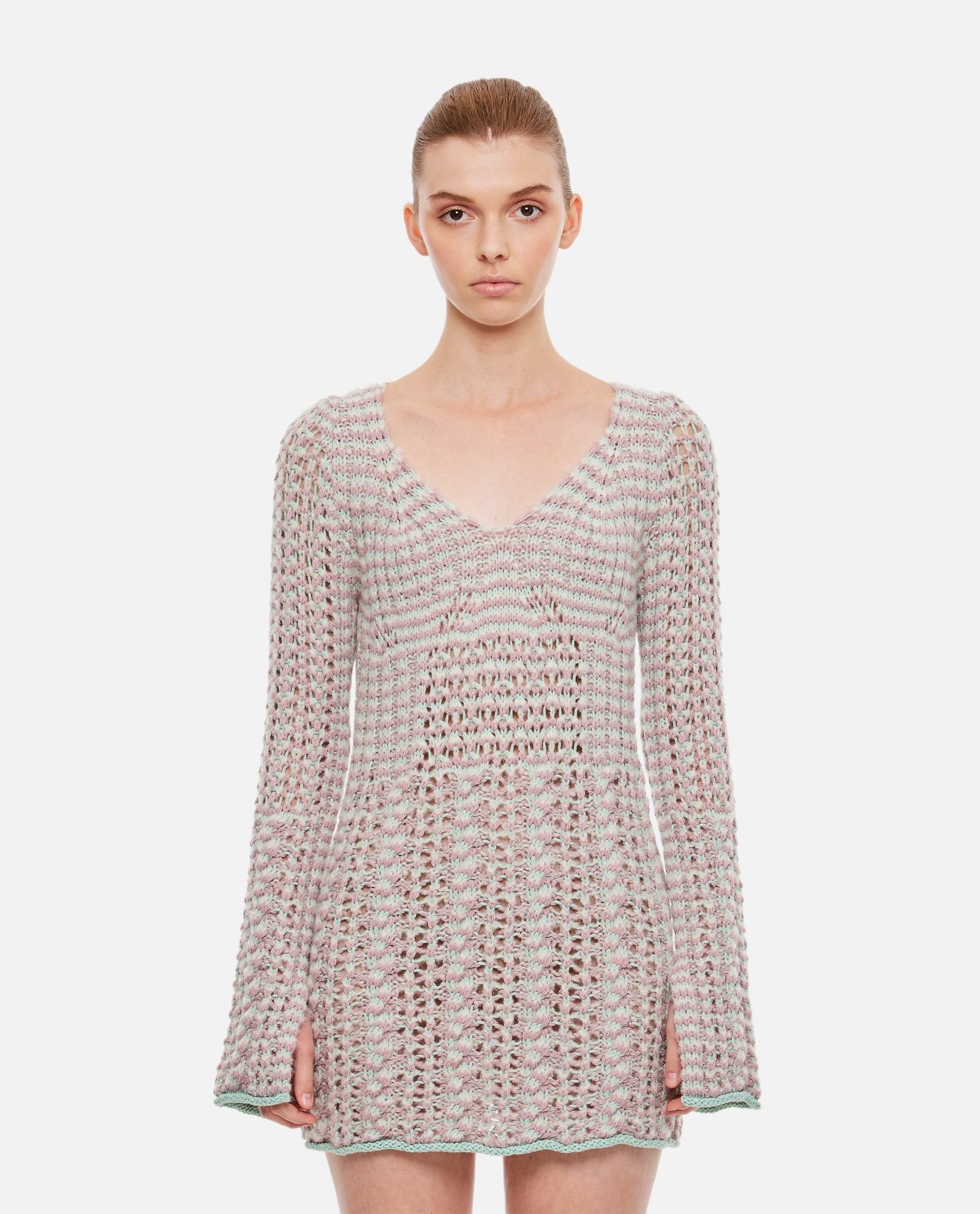 marco rambaldi braided knitted dress