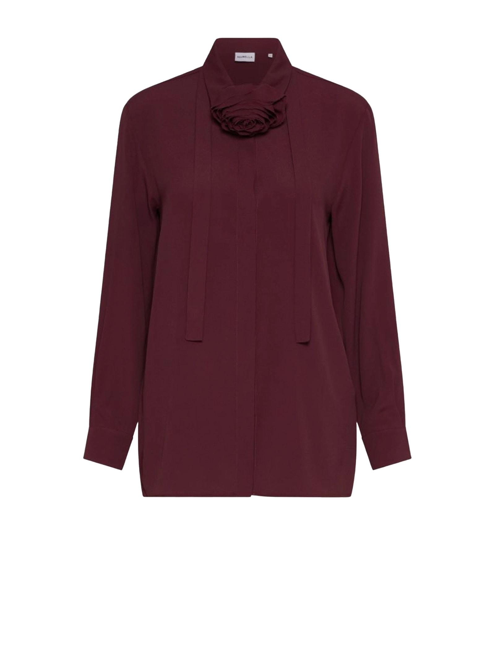 marella shirts bordeaux