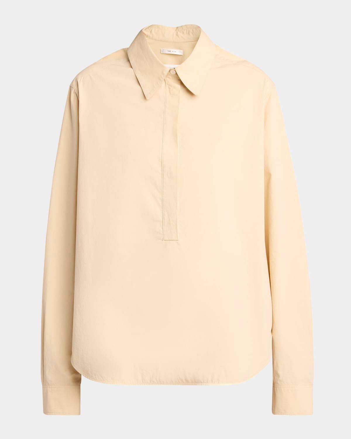 margan cotton collared shirt