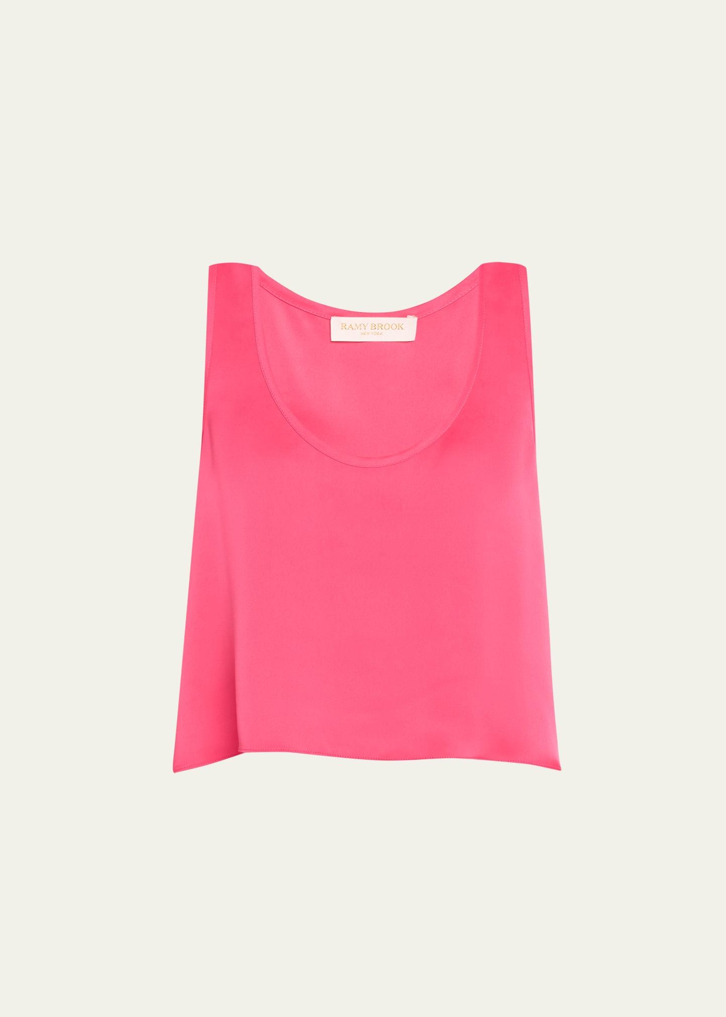 margaret cropped racerback tank top