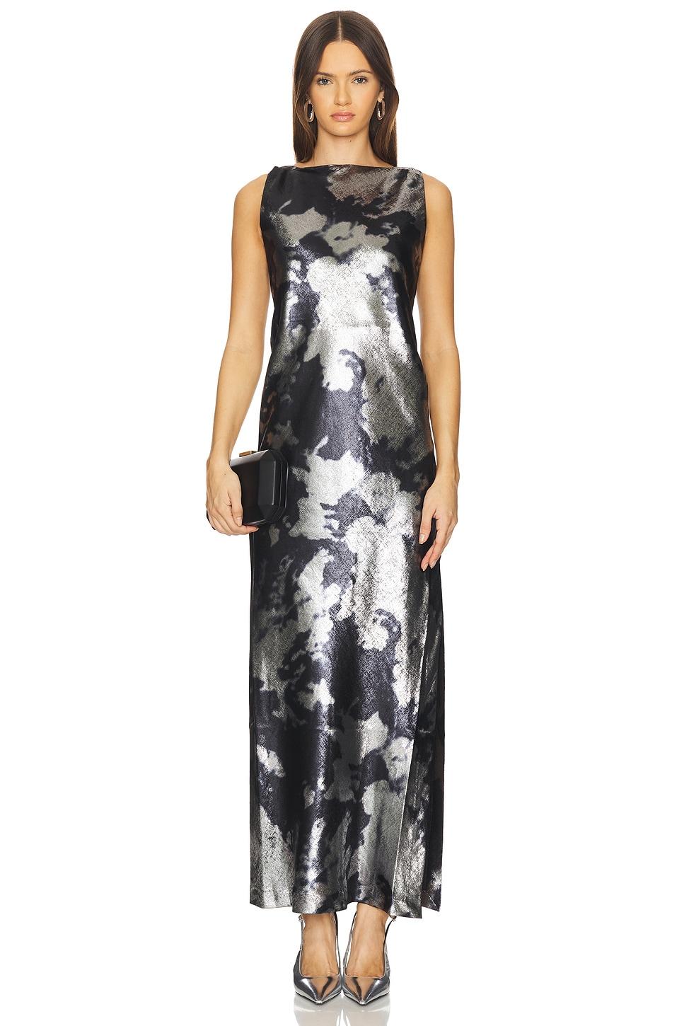 margaret metallic dress