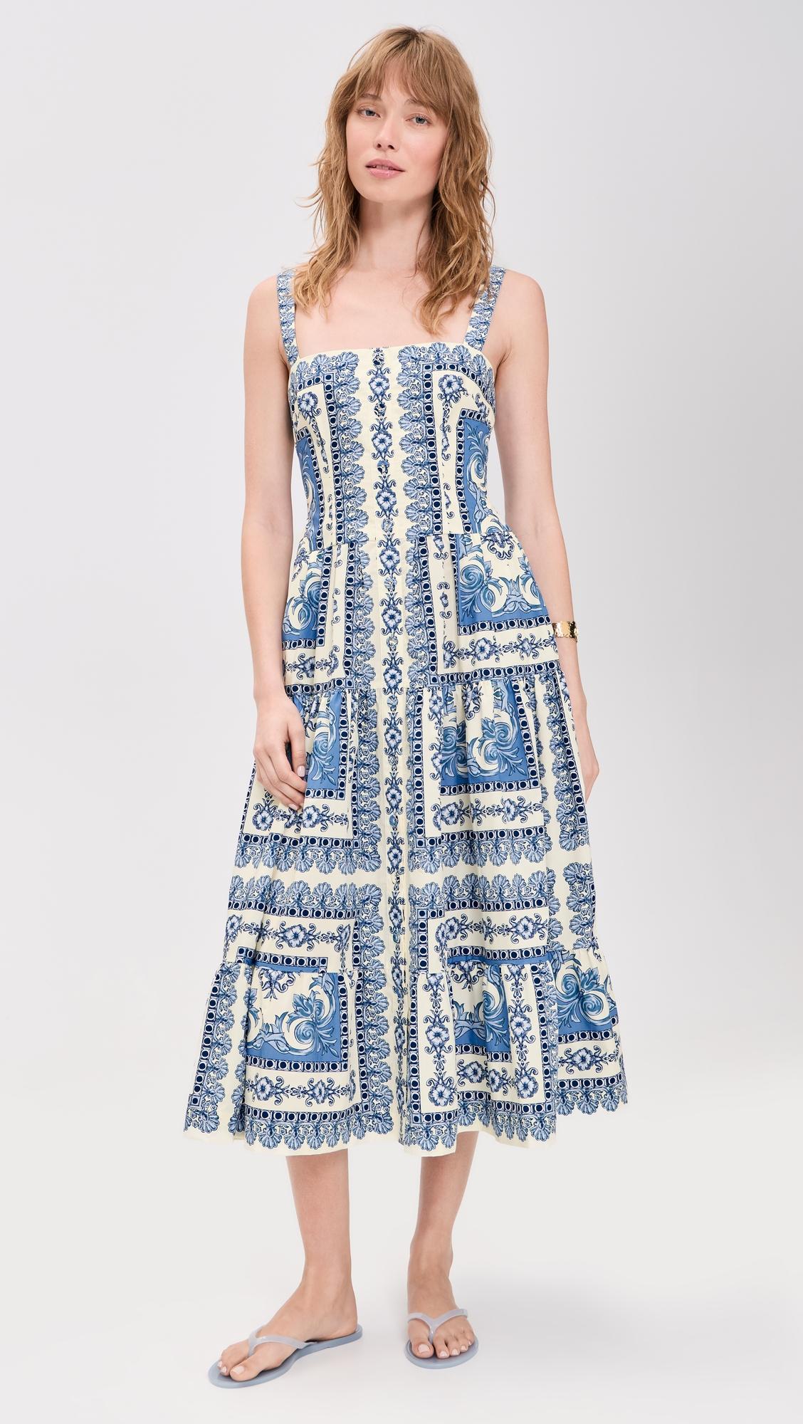 margarita tiered dress