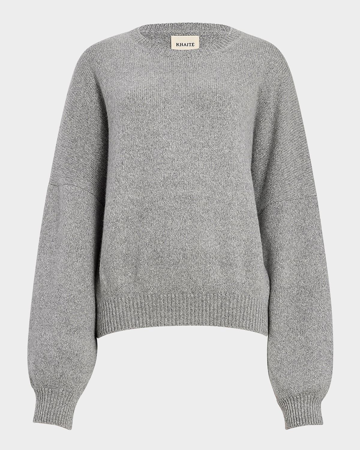 margaux cashmere crewneck sweater