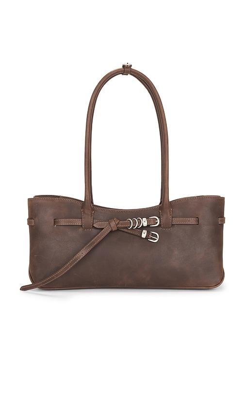 margesherwood grandma used shoulder bag in brown.
