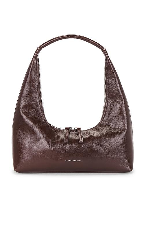 margesherwood hobo shoulder bag in brown.
