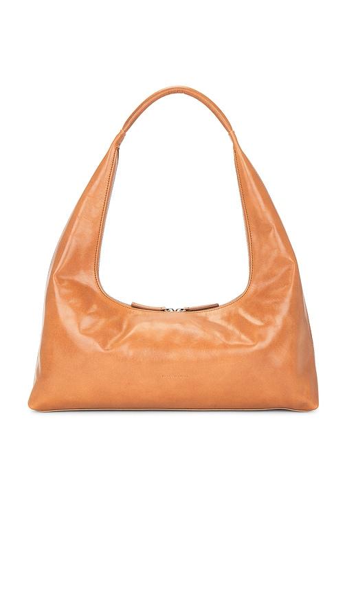 margesherwood large hobo bag in tan.