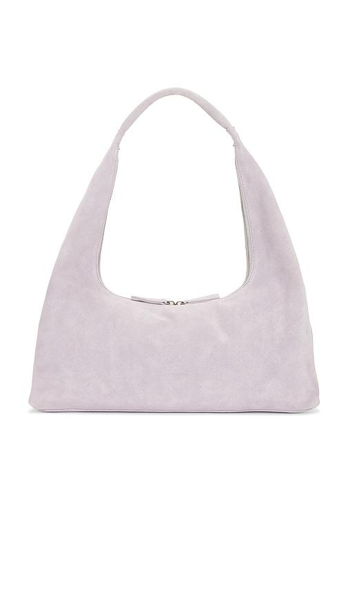 margesherwood large hobo shoulder bag in lavender.