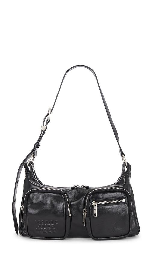 margesherwood outpocket hobo bag in black.