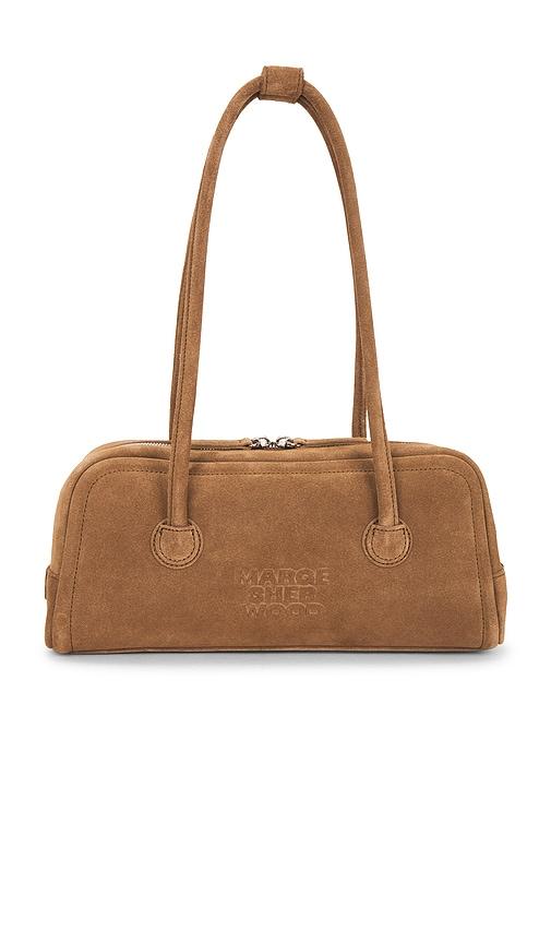 margesherwood soft boston bag in tan.
