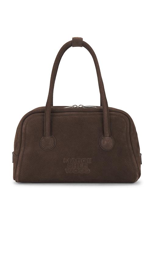 margesherwood soft tote bag in chocolate.