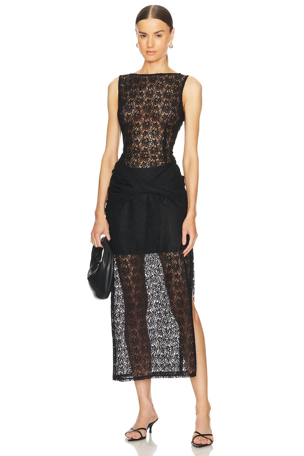 margot lace maxi dress