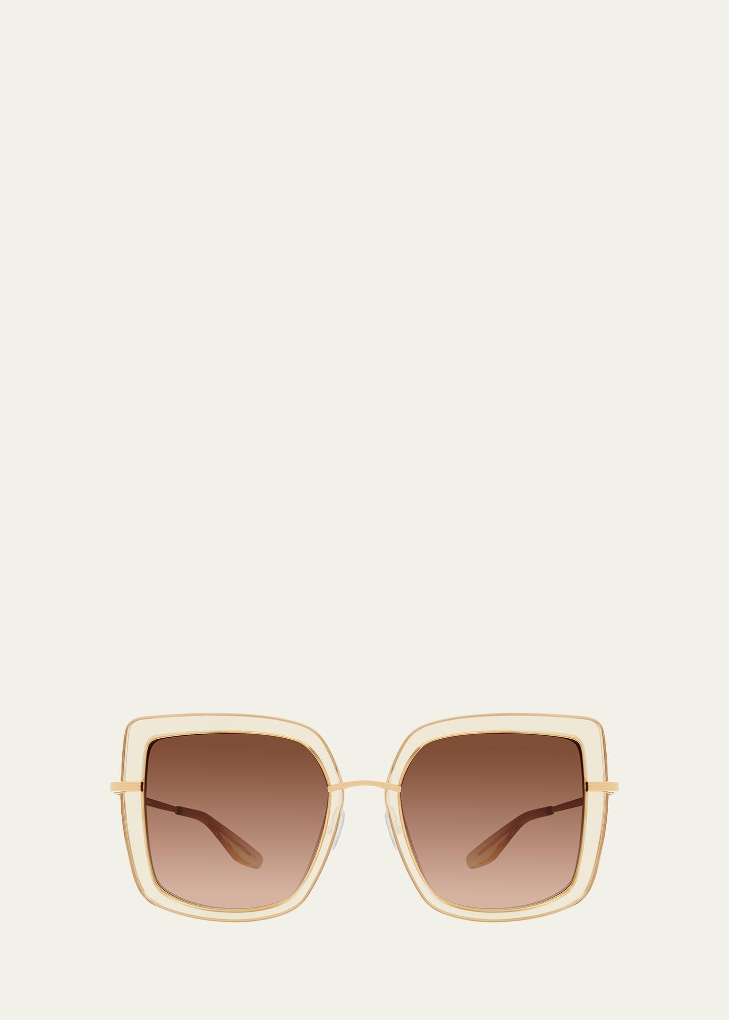 margret square sunglasses