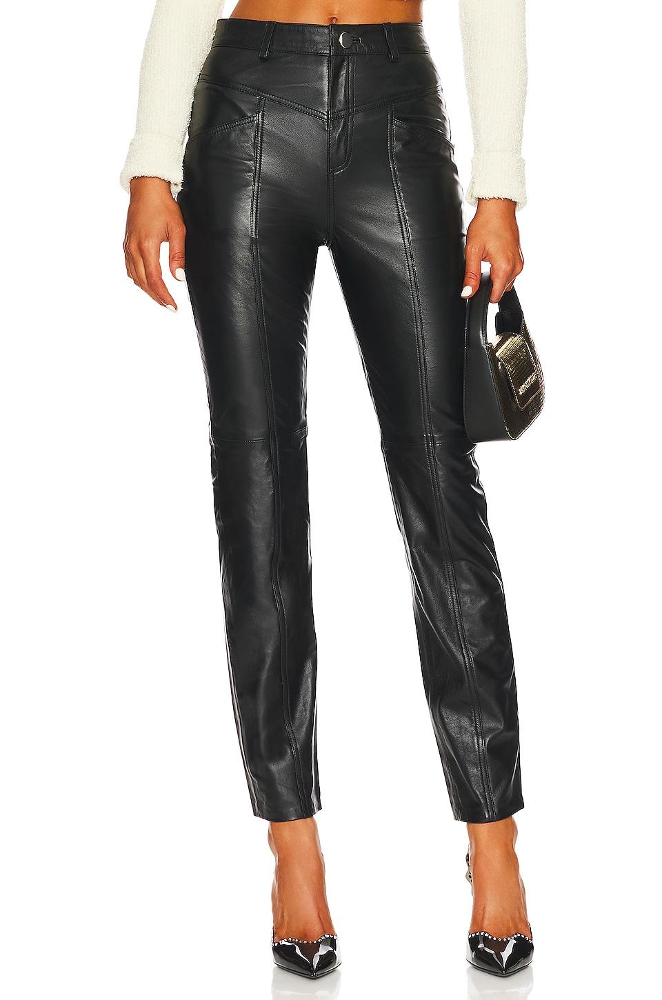 mari leather pant