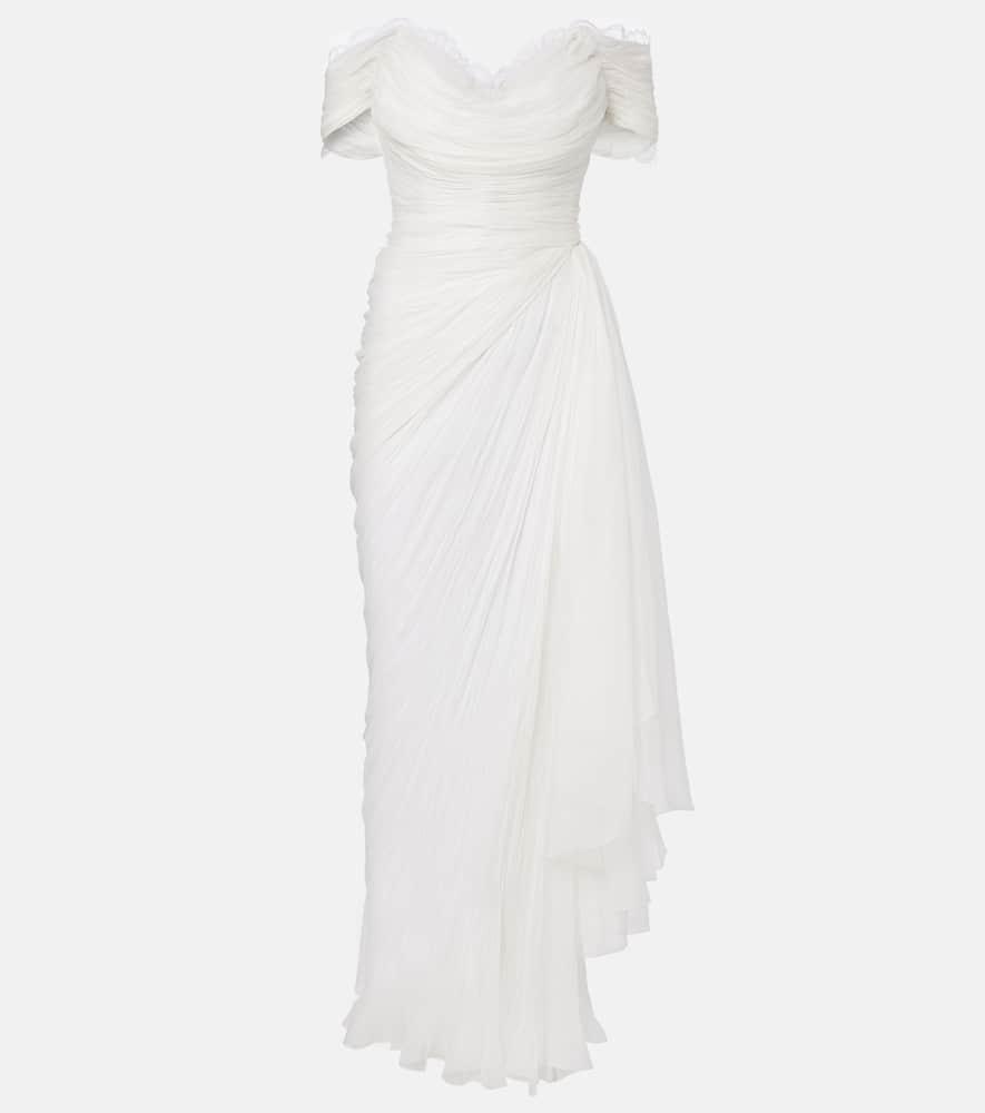 maria lucia hohan bridal dalia silk gown