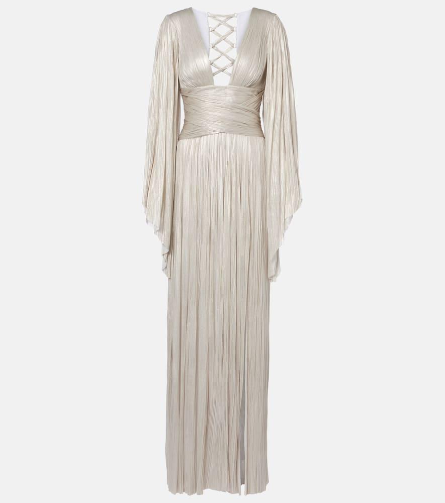 maria lucia hohan draped silk gown