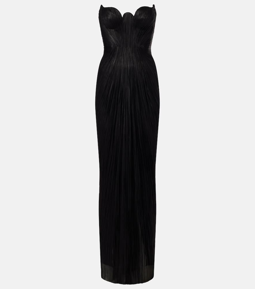 maria lucia hohan jasleen silk tulle corset gown