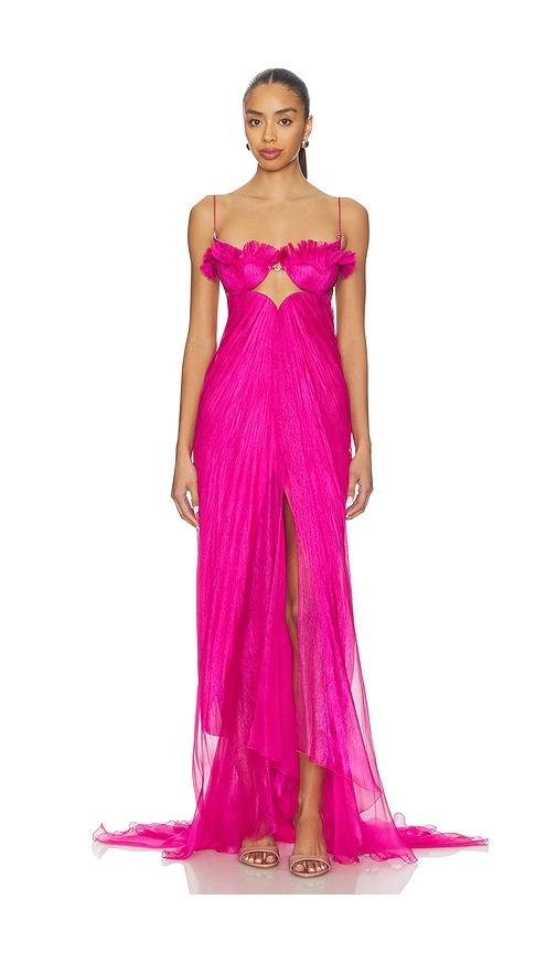 maria lucia hohan lupita dress in pink.