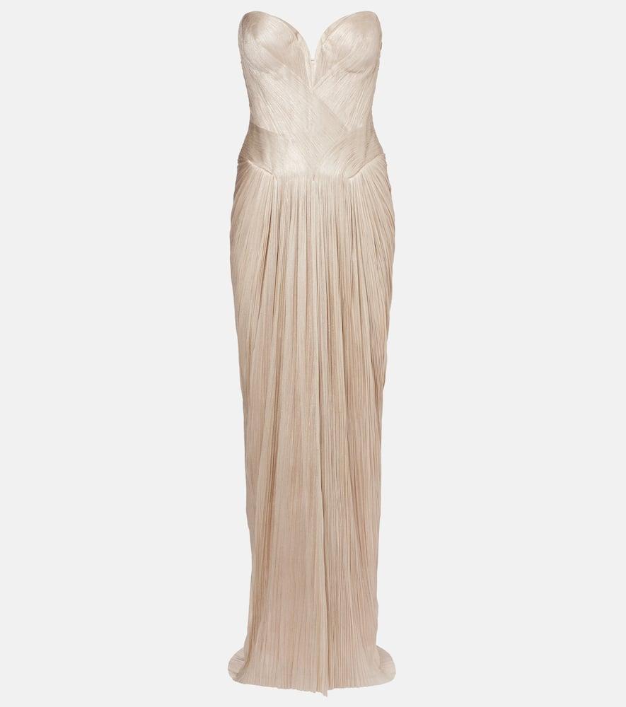 maria lucia hohan noor silk tulle corset gown