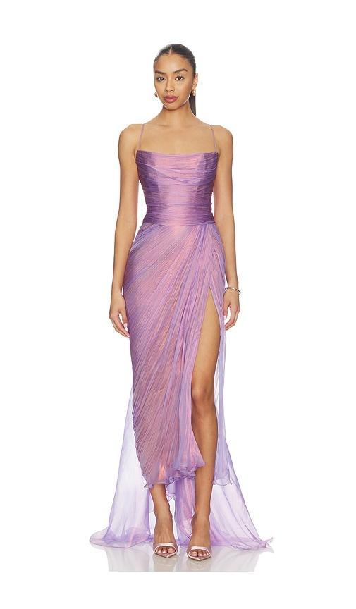 maria lucia hohan rio dress in purple.