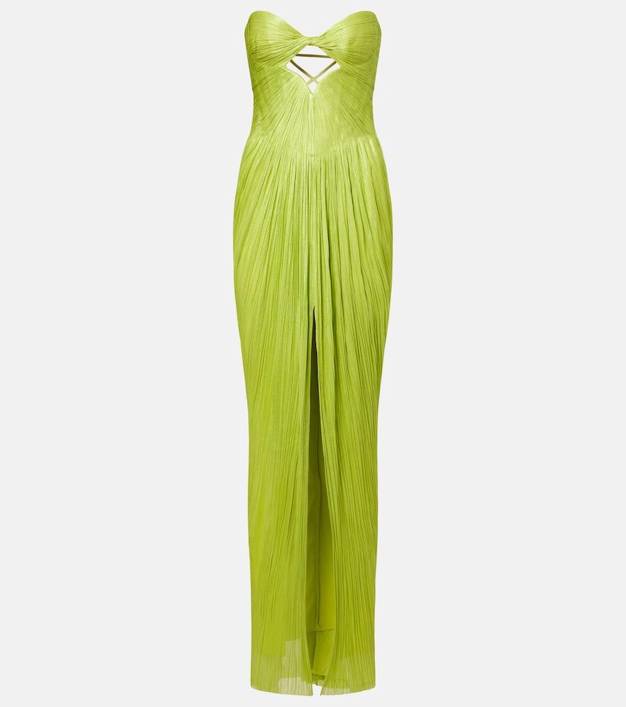 maria lucia hohan stephanie tulle bustier gown