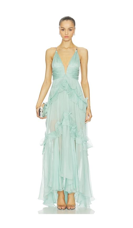 maria lucia hohan yarinna dress in green.