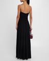 mariana strapless maxi dress