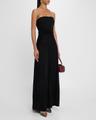 mariana strapless maxi dress