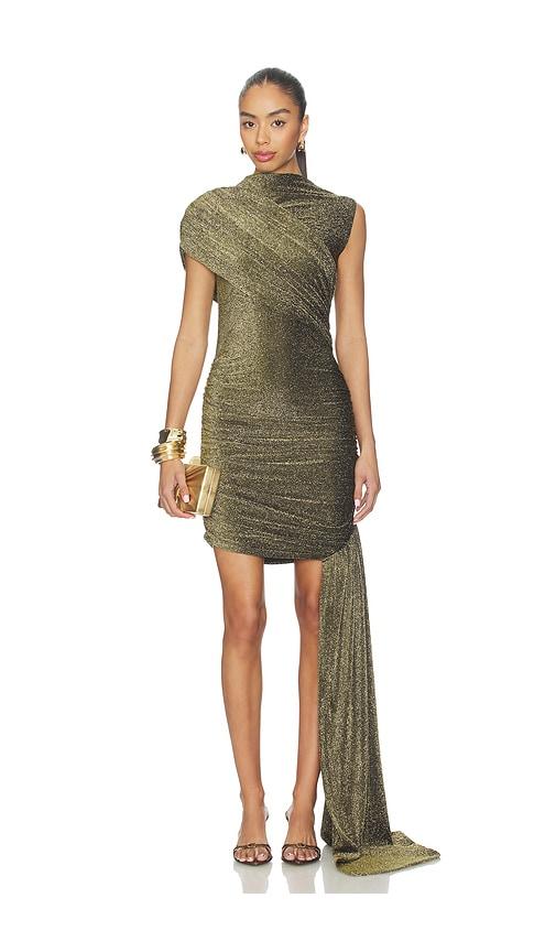 mariandree gaitan aitana dress in green.