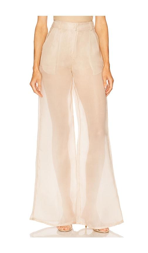 mariandree gaitan guilia pant in nude.