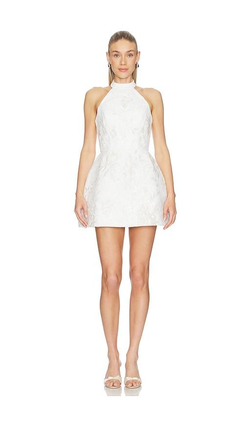 mariandree gaitan hailey dress in white.