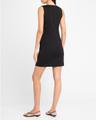 marianna button-front mini dress