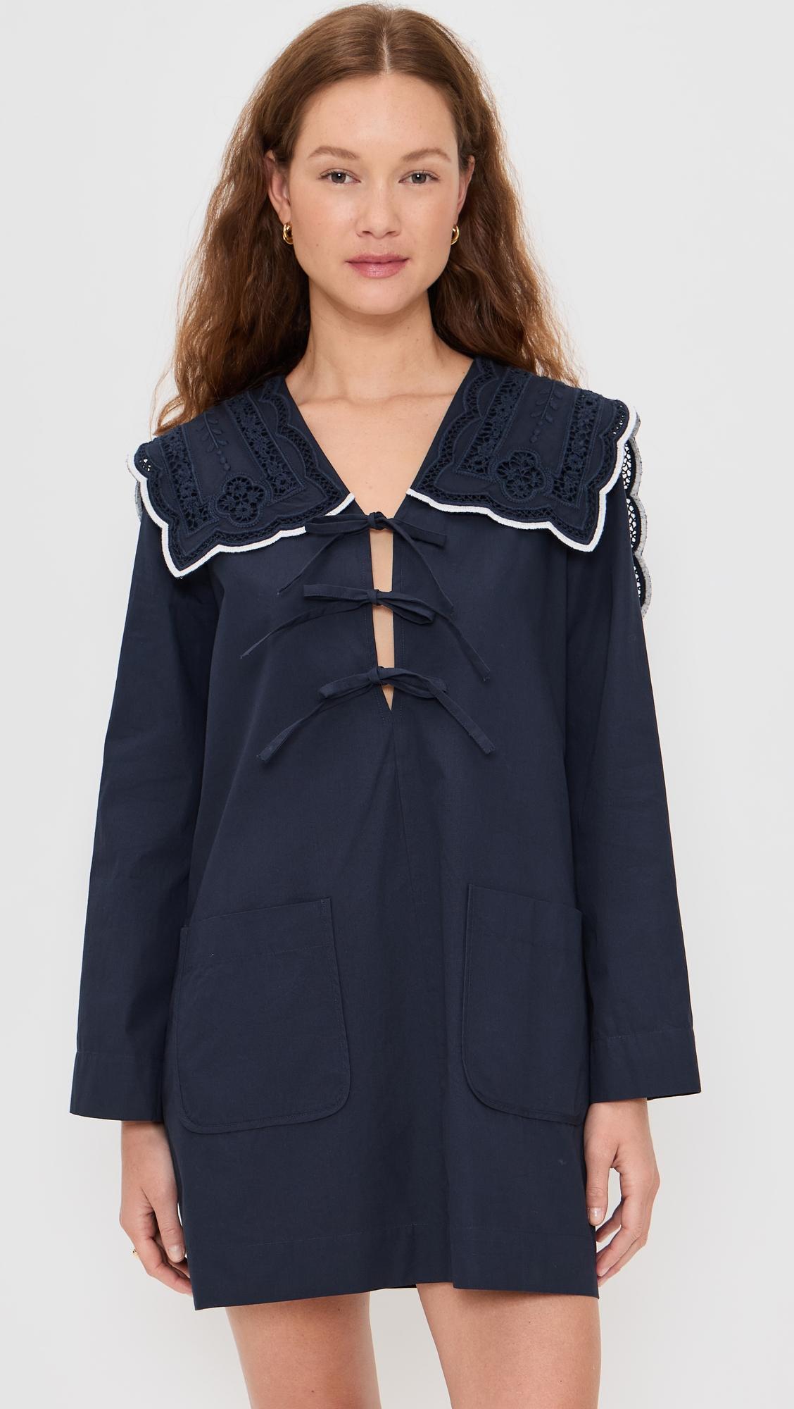 marie embroidery dress