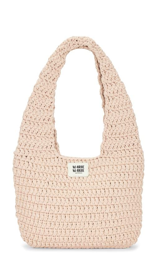 marie marie amsterdam big bag in cream.