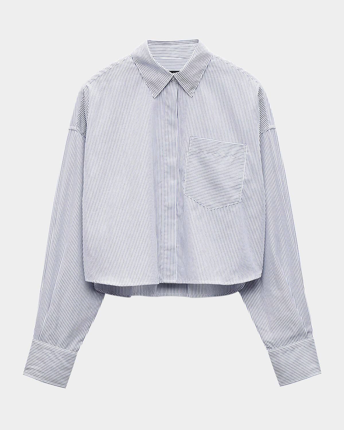 marin cropped shirt