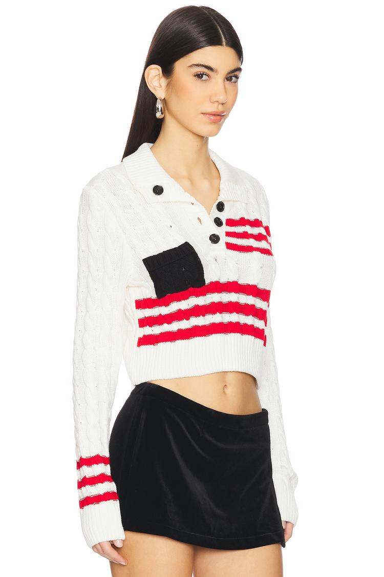 marina striped sweater