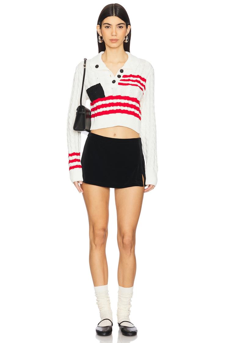 marina striped sweater