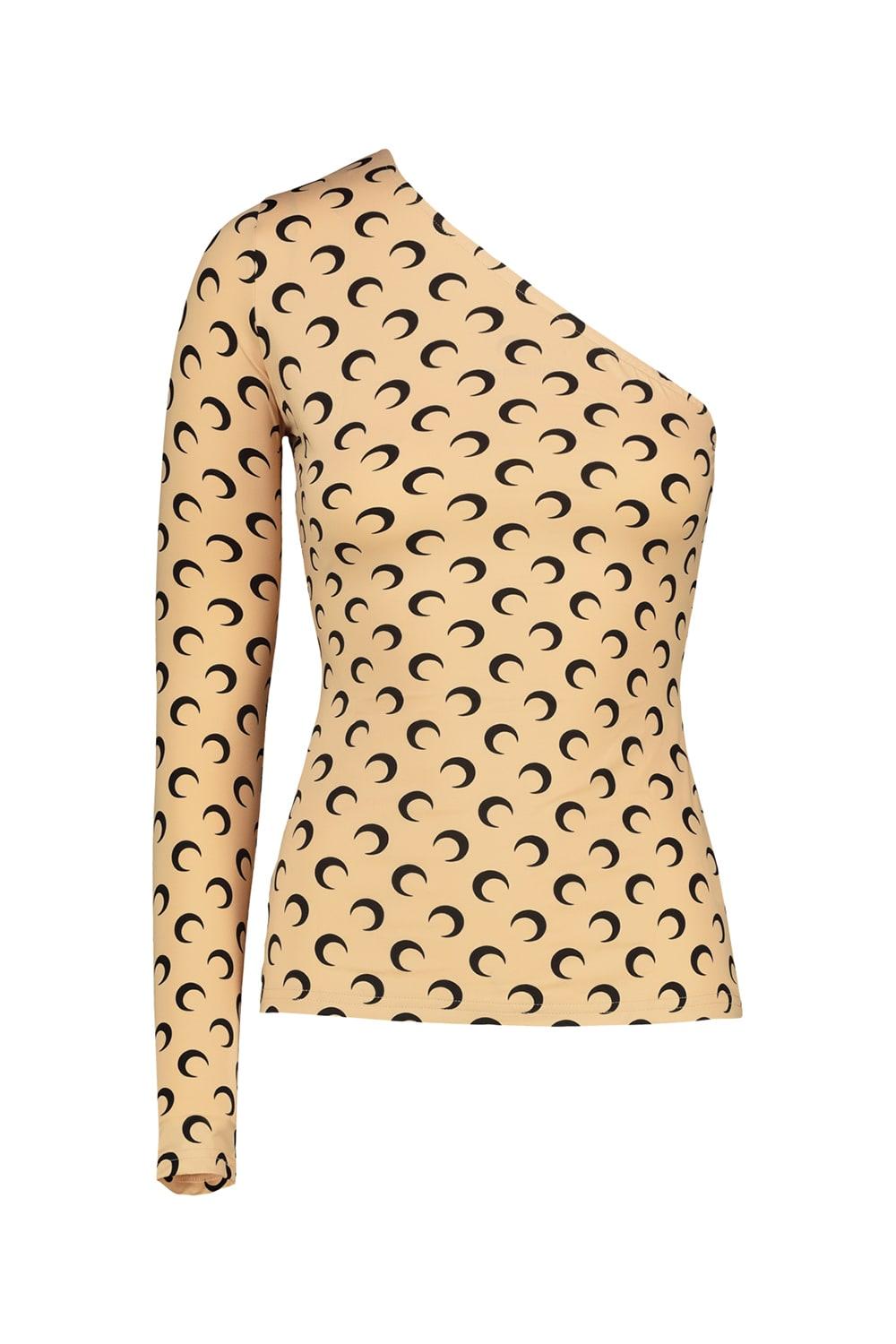 marine serre asymmetric top moon print