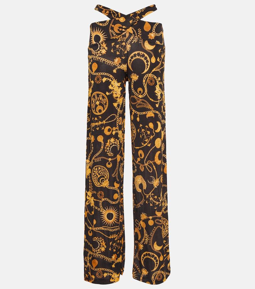 marine serre cutout printed wide