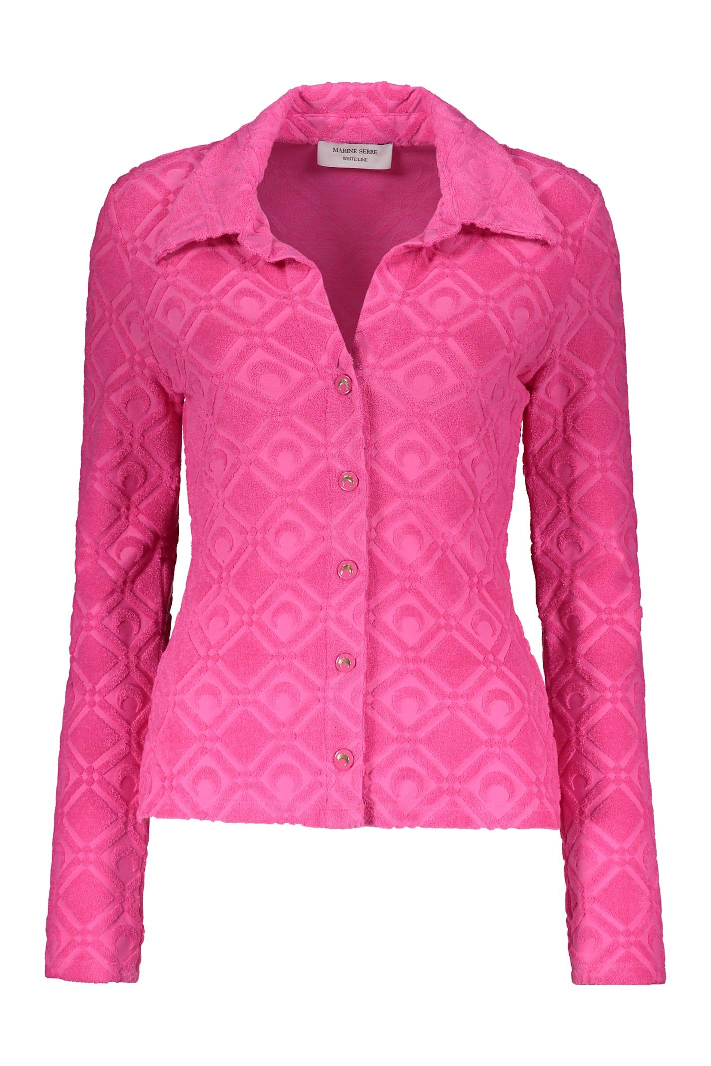 marine serre jacquard shirt