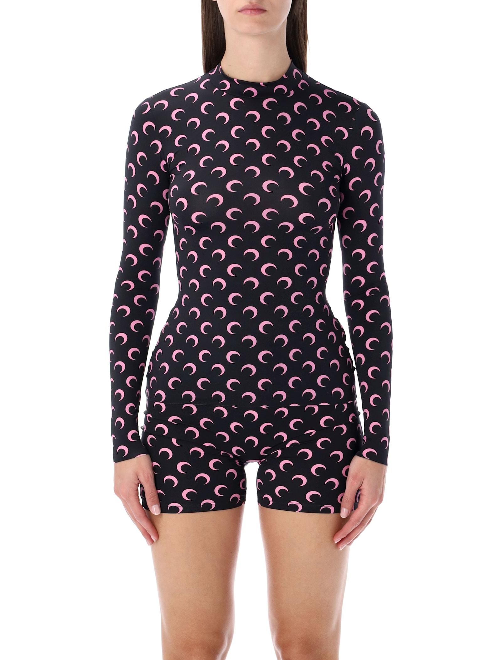 marine serre moon all-over slim top