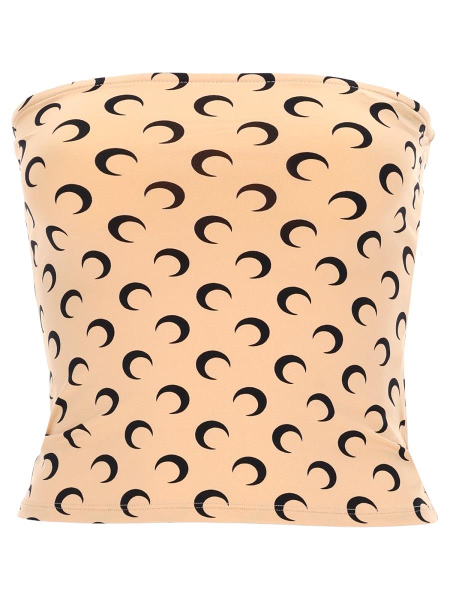 marine serre moon bustier top