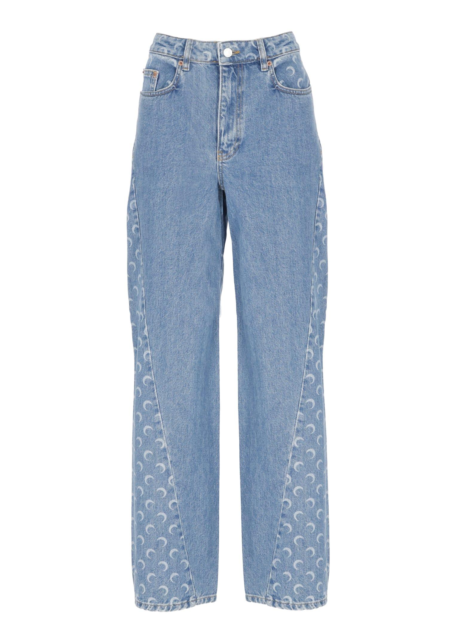marine serre moon jeans