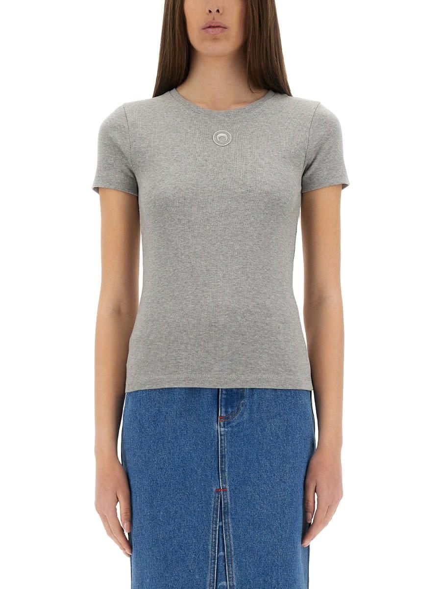 marine serre moon logo t-shirt